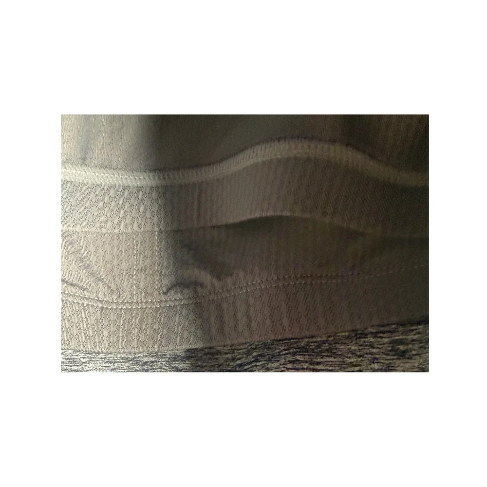 Quince Gray Ultra Soft Cropped Athletic Tank Top Racerback Sleeveless Activewear